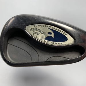 Callaway Hawkeye Single 4 Iron Regular Graphite Mens RH Oversize Grip