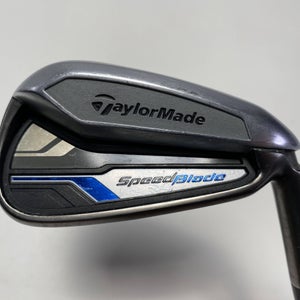 TaylorMade Speedblade Single 6 Iron VeloxT 65g Regular Graphite Mens RH