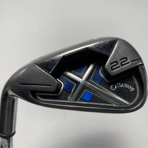 Callaway X-22 Single 6 Iron Uniflex Steel Mens LH