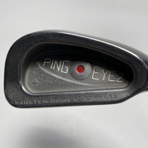 Ping Eye 2 + Single 3 Iron Red Dot 1* Flat Karsten ZZ-Lite Regular Steel Mens RH