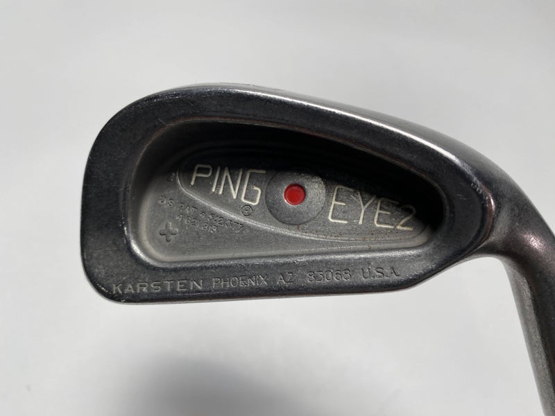Ping Eye 2 + Single 3 Iron Red Dot 1* Flat Karsten ZZ-Lite Regular Steel Mens RH
