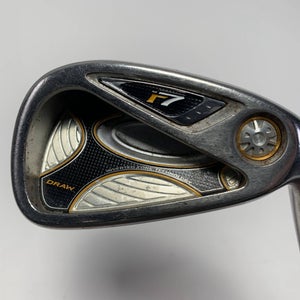 TaylorMade R7 Draw Single 6 Iron T-Step 90 Stiff Steel Mens RH