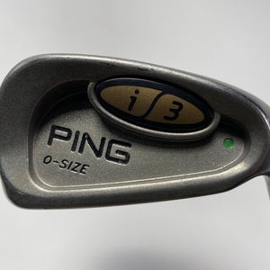Ping i3 Oversize Single 4 Iron Green Dot 2* Up Cushin JZ Stiff Steel Mens RH