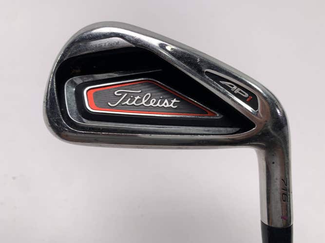 Titleist 716 AP1 Single 6 Iron AeroTech SteelFiber i95 Stiff Graphite Mens RH