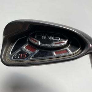 Ping G15 Single 7 Iron Maroon Dot 5* Up AWT Stiff Steel Mens RH