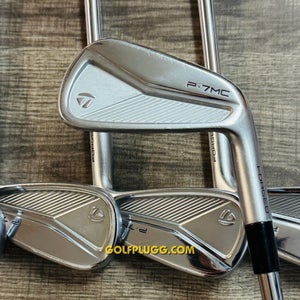 2023 Taylormade P7MC Iron Set 4-PW / Project X Rifle Steel, Stiff Flex (156)