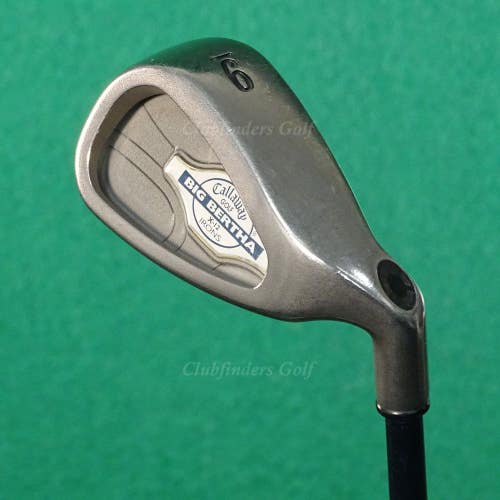 Callaway Big Bertha X-12 Single 9 Iron Factory RCH 99 Graphite Firm