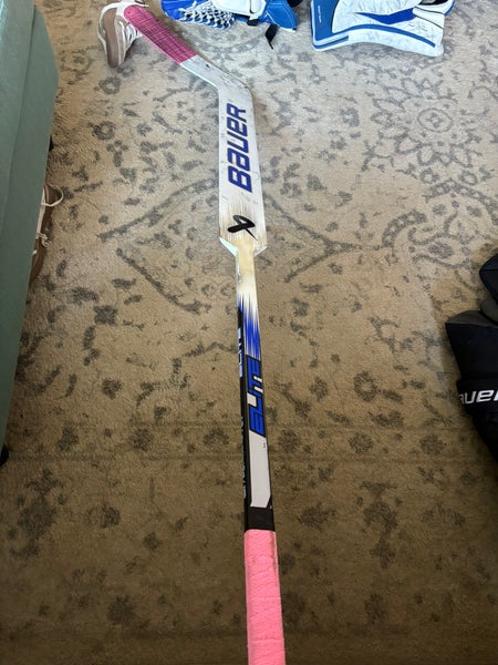 Senior Bauer Elite Regular Goalie Stick 27" Paddle (Used)