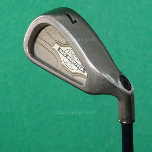 Callaway Big Bertha X-12 Single 7 Iron Factory RCH 99 Graphite Firm *READ*