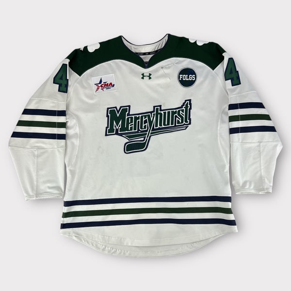Pro Stock Used Medium Under Armour Mercyhurst University Game Jersey Knott