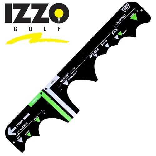 RIGHT Handed * Izzo SURE STANCE Golf Training Aid Ball Position Trainer