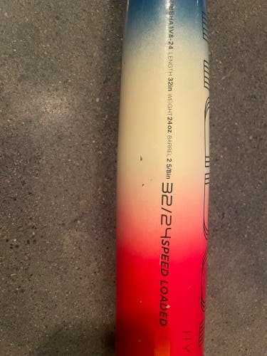 2024 Warstic Bonesaber Hybrid USABat Certified Bat (-8) 24 oz 32" (Used)