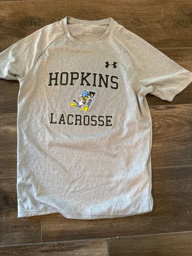 Hopkins Lacrosse XS Adult Unisex Under Armour Shirt (New)