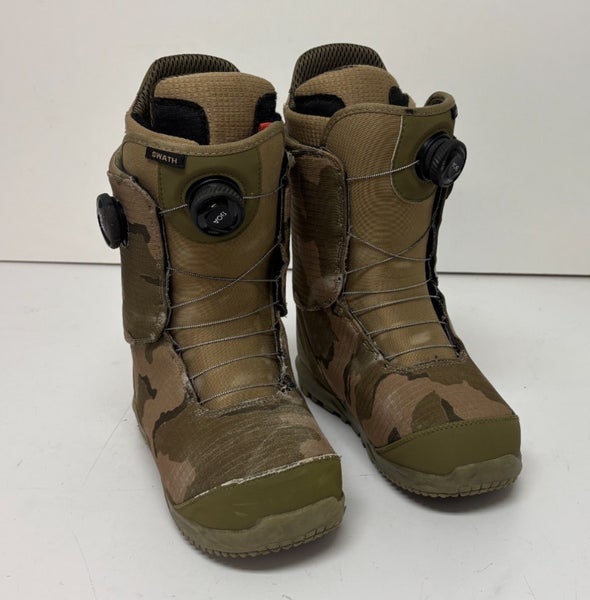 Burton Swath Dual Boa-Coiler All-Mountain Snowboard Boots US 8.5 EU 41.5