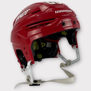 Pro Stock Used Medium Warrior Alpha One Pro Rapid City Rush Hockey Helmet