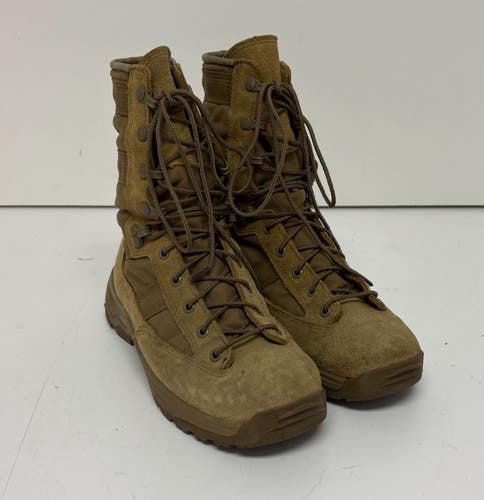 Danner Reckoning Coyote Hot EGA Brown Military-Style Boots US 8 EU 41.5 GREAT