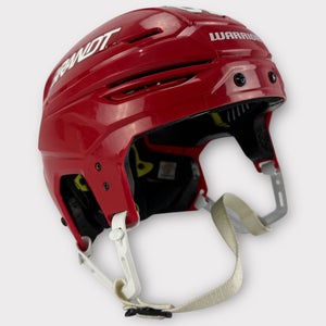 Pro Stock Used Medium Warrior Alpha One Pro Rapid City Rush Hockey Helmet