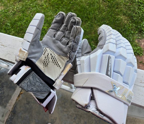 STX Surgeon RZR2 Lacrosse Gloves Large