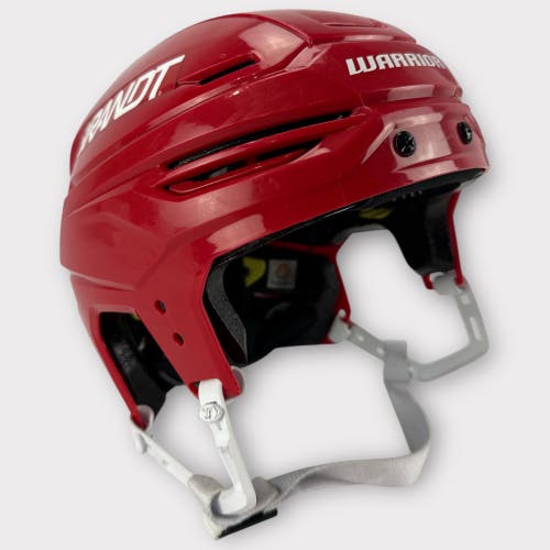 Pro Stock Used Medium Warrior Alpha One Pro Rapid City Rush Hockey Helmet