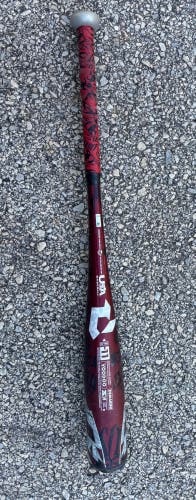 2023 DeMarini Voodoo One Alloy USABat Certified Bat (-11) 17 oz 28" (Used)