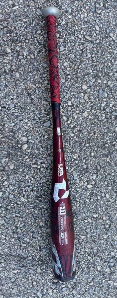2023 DeMarini Voodoo One Alloy USABat Certified Bat (-11) 17 oz 28" (Used)