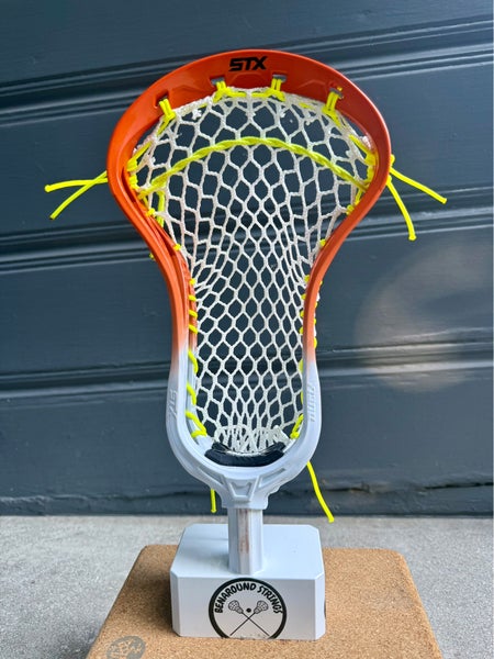 STX Duel 2 Strung Head strung with Hero X