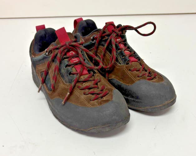 Butora Wing Brown Suede Leather Rock Climbing Approach Shoes US 9.5 EU 42.5