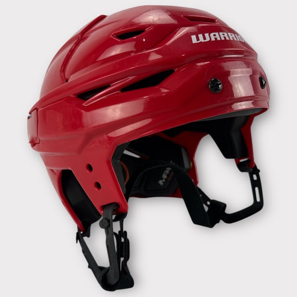 Pro Stock Used Medium Warrior Covert RS Pro Rapid City Rush Hockey Helmet