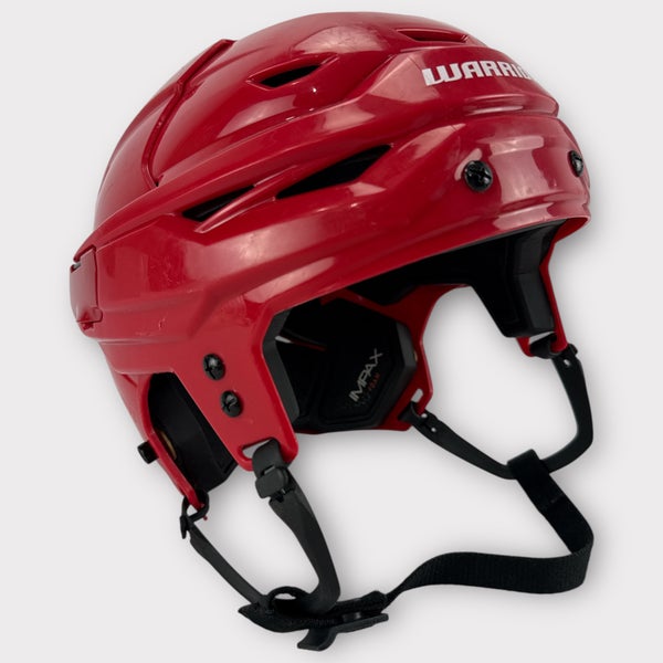 Pro Stock Used Medium Warrior Covert RS Pro Rapid City Rush Hockey Helmet