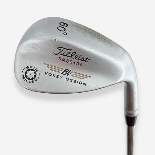 Titleist BV Vokey Wedge 60° 04 Bounce Right Handed Wedge Flex Steel Shaft