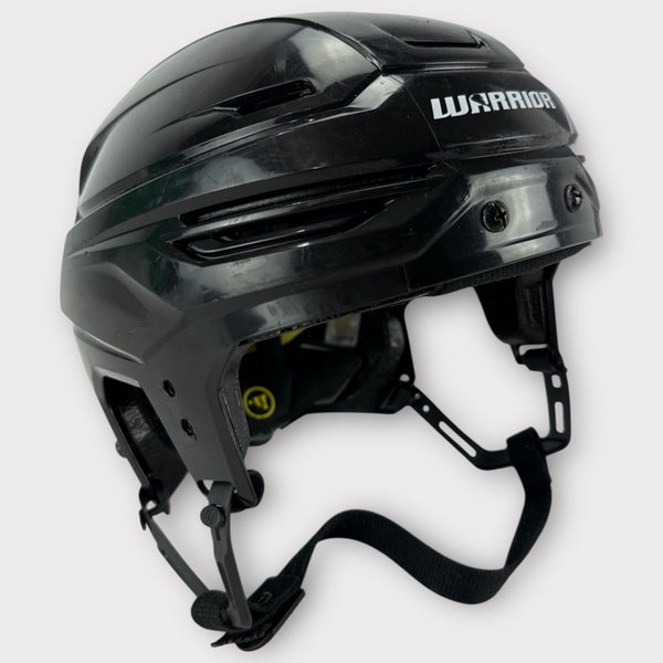 Pro Stock Used Large Warrior Alpha One Pro Rapid City Rush Hockey Helmet