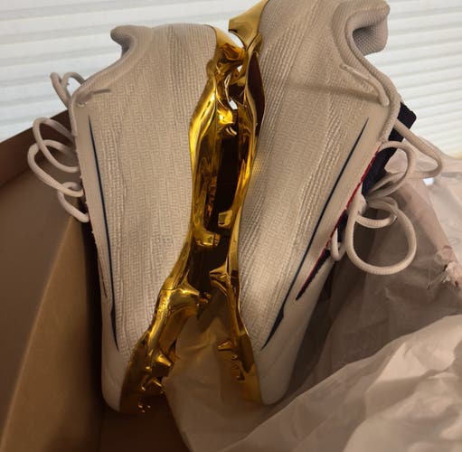 Gold Unisex Size M 12.0 (W 13.0) Adult New Balance Burn X4 Low Top (New)