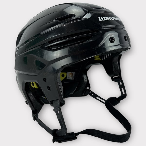 Pro Stock Used Large Warrior Alpha One Pro Rapid City Rush Hockey Helmet