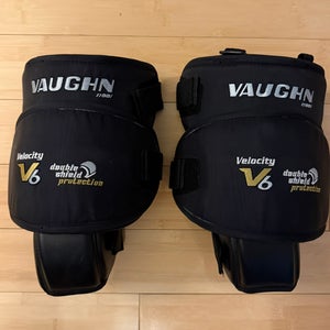 Medium Vaughn Velocity V6 Goalie Knee Pads (New)