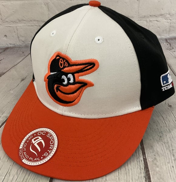 OC Sport Youth Baltimore Orioles Team MLB Adjustable Hat Structured Crown Orange