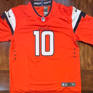 Denver Broncos Bo Nix #10 Adult XL Jersey Orange NWT