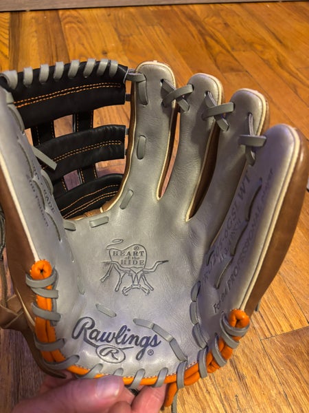Rawlings Heart of the Hide Pro 205-6gslwt RH Infield Baseball Glove 11.75" (New)