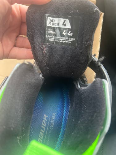 Bauer Konekt Hockey Goalie Skates Size 4 (Used)