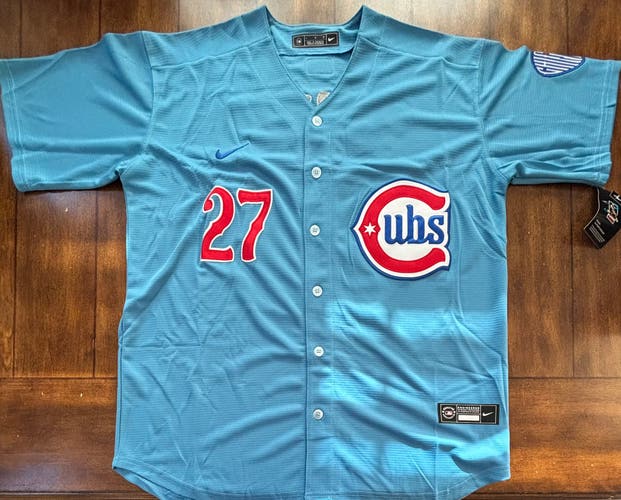 Chicago Cubs Seiya Suzuki #27 Jersey Adult Large NWT