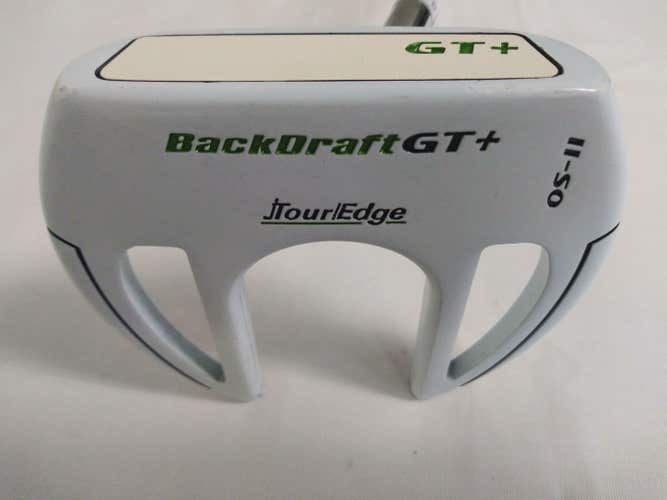 Tour Edge Backdraft GT+ OS-11 Putter 35" (White/Lime) Mallet Golf Club