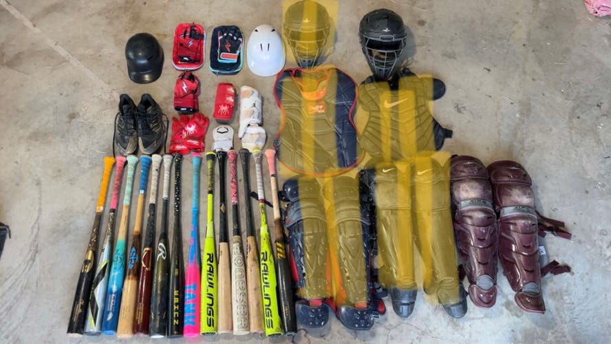 Selling baseball gear (individual Items)