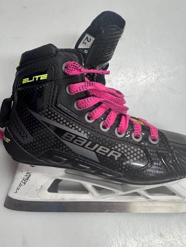 2024 Bauer Elite Hockey Goalie Skates Size 2.5 (Used)