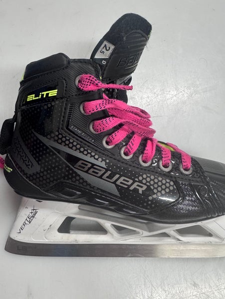 2024 Bauer Elite Hockey Goalie Skates Size 2.5 (Used)