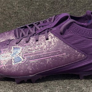 Men’s Under Armour Blur Smoke 2 MC Purple Football Cleats 3027978-500 Size 12