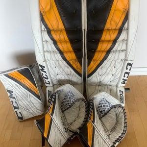 CCM Extreme Flex 4 Regular Goalie Full Set Pro Stock 34+2 (Used)