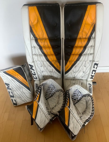 CCM Extreme Flex 4 Regular Goalie Full Set Pro Stock 34+2 (Used)