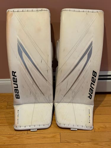 34" 2023 Bauer Hyperlite Goalie Leg Pads (Used)