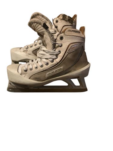 Bauer Supreme One80 Hockey Goalie Skates Regular Width 10 (Used)