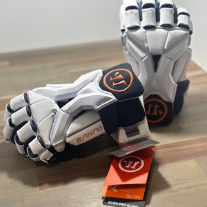Warrior Burn Pro Lacrosse Gloves Medium (New)