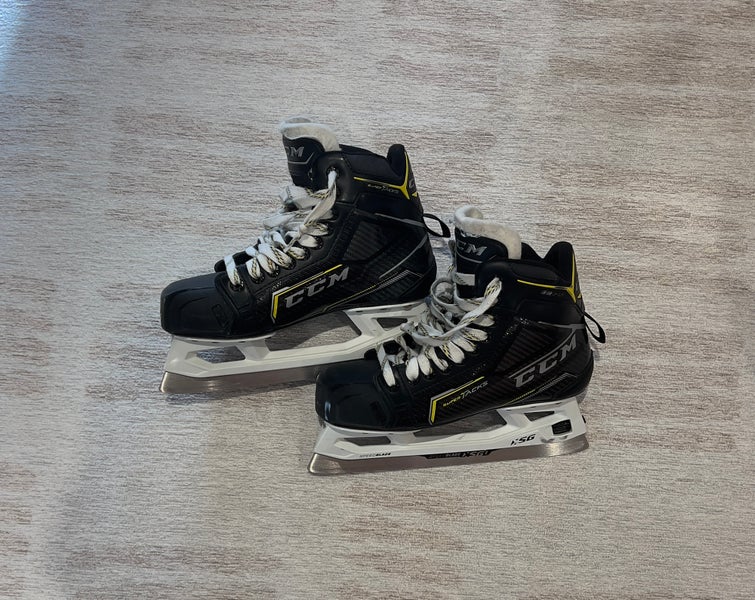 CCM Super Tacks 9370 Hockey Goalie Skates Size 6.5 (Used)